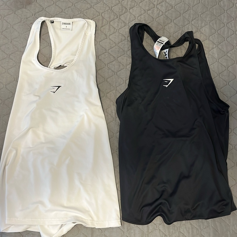 Gym shark workout tank tops